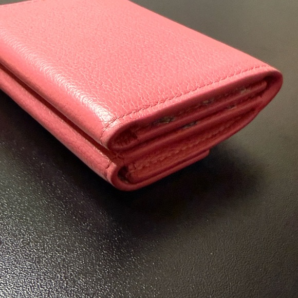 Louis Vuitton Portefeuille Lock Mini Wallet Pink Calf Leather LV - Picture 10 of 12